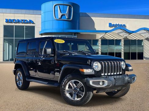 Used 2020 Jeep Wrangler Unlimited Sahara w/ Dual Top Group AWD/4WD image 1