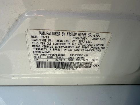 Used 2019 INFINITI Q50 Signature Edition w/ Cargo Package (L96) image 49