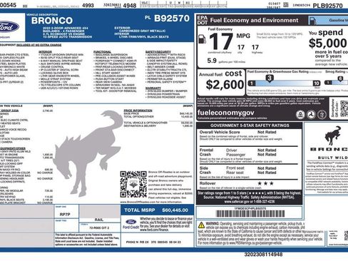 Used 2023 Ford Bronco Badlands AWD/4WD image 13