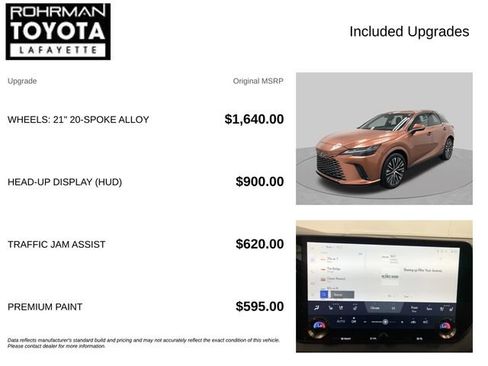 Used 2023 Lexus RX 350 Premium Plus w/ Cold Area Package AWD/4WD image 4