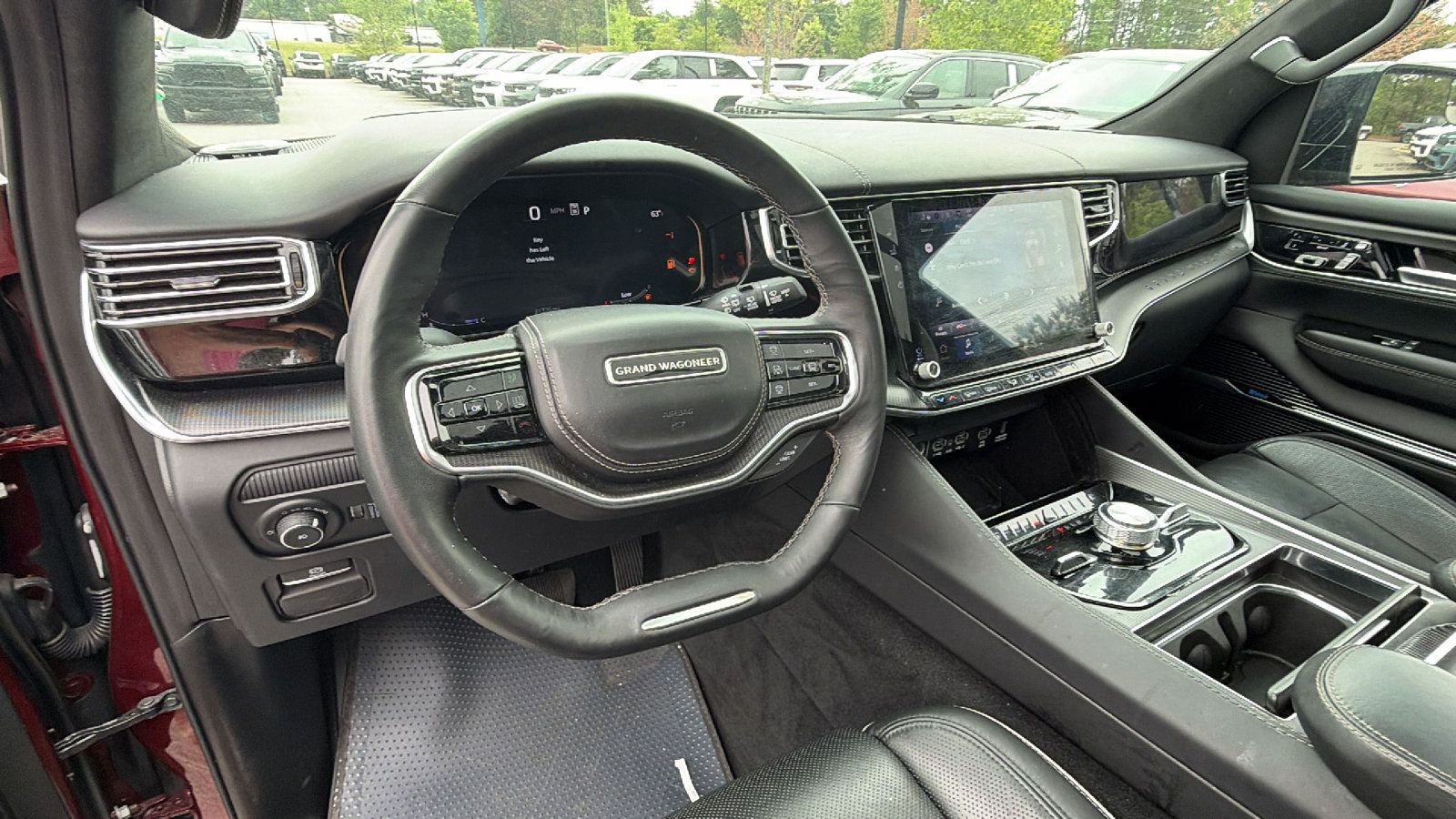 Certified 2025 Jeep Grand Wagoneer Series II Obsidian w/ Quick Order Packagew 28T AWD/4WD image 29