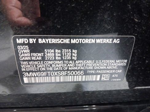 Used 2025 BMW M340i xDrive w/ Premium Package AWD/4WD image 3