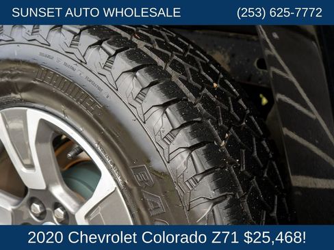 Used 2020 Chevrolet Colorado Z71 AWD/4WD image 30