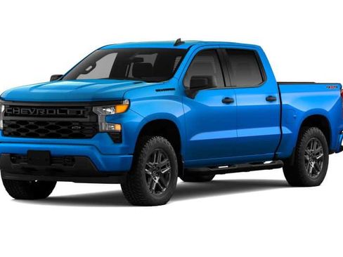 New 2026 Chevrolet Silverado 1500 Custom w/ Turbomax Blackout Package AWD/4WD image 24