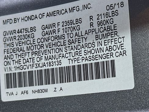 Used 2018 Honda Accord Sport image 24