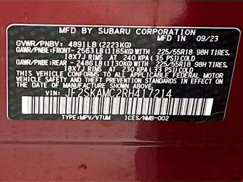 Used 2024 Subaru Forester Touring AWD/4WD image 34