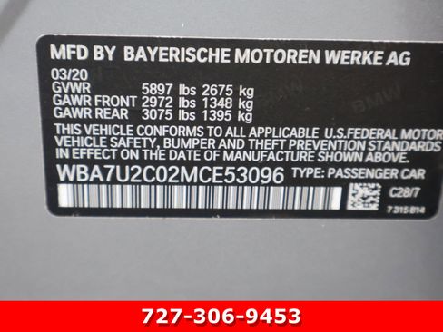 Used 2021 BMW 750i xDrive w/ Executive Package image 27