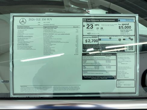 New 2026 Mercedes-Benz GLE 350 4MATIC image 31