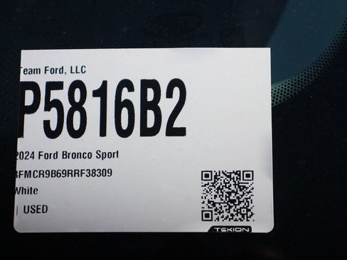 Certified 2024 Ford Bronco Sport Big Bend AWD/4WD image 30