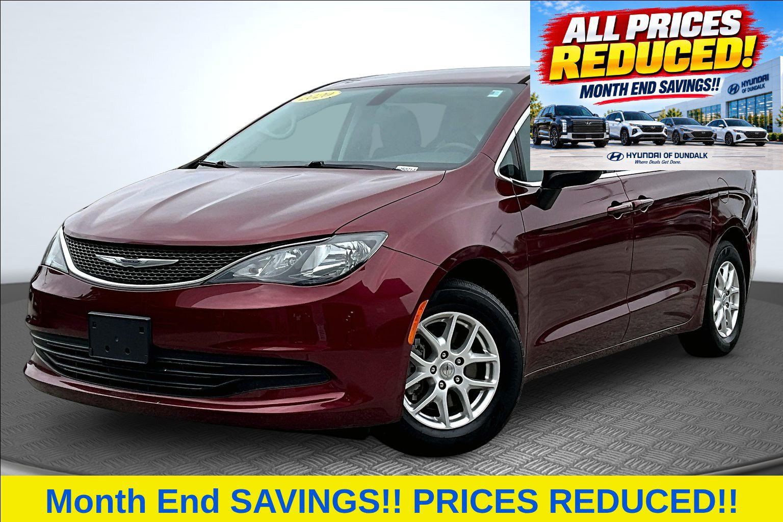 Used 2020 Chrysler Voyager LX FWD image 1