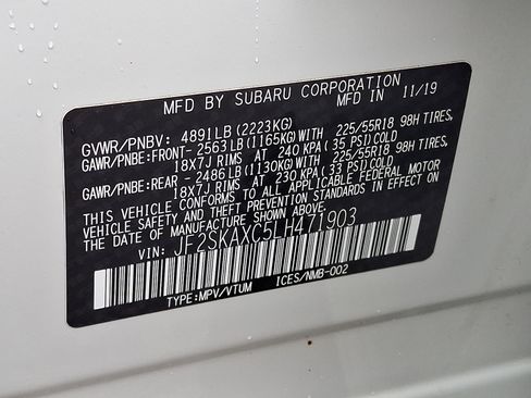Used 2020 Subaru Forester Touring AWD/4WD image 26