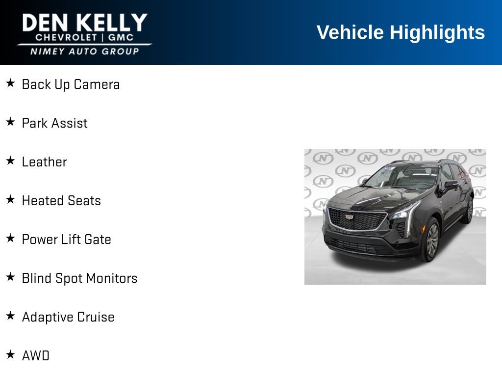 Used 2022 Cadillac XT4 Sport w/ Enhanced Visibility Package AWD/4WD image 5