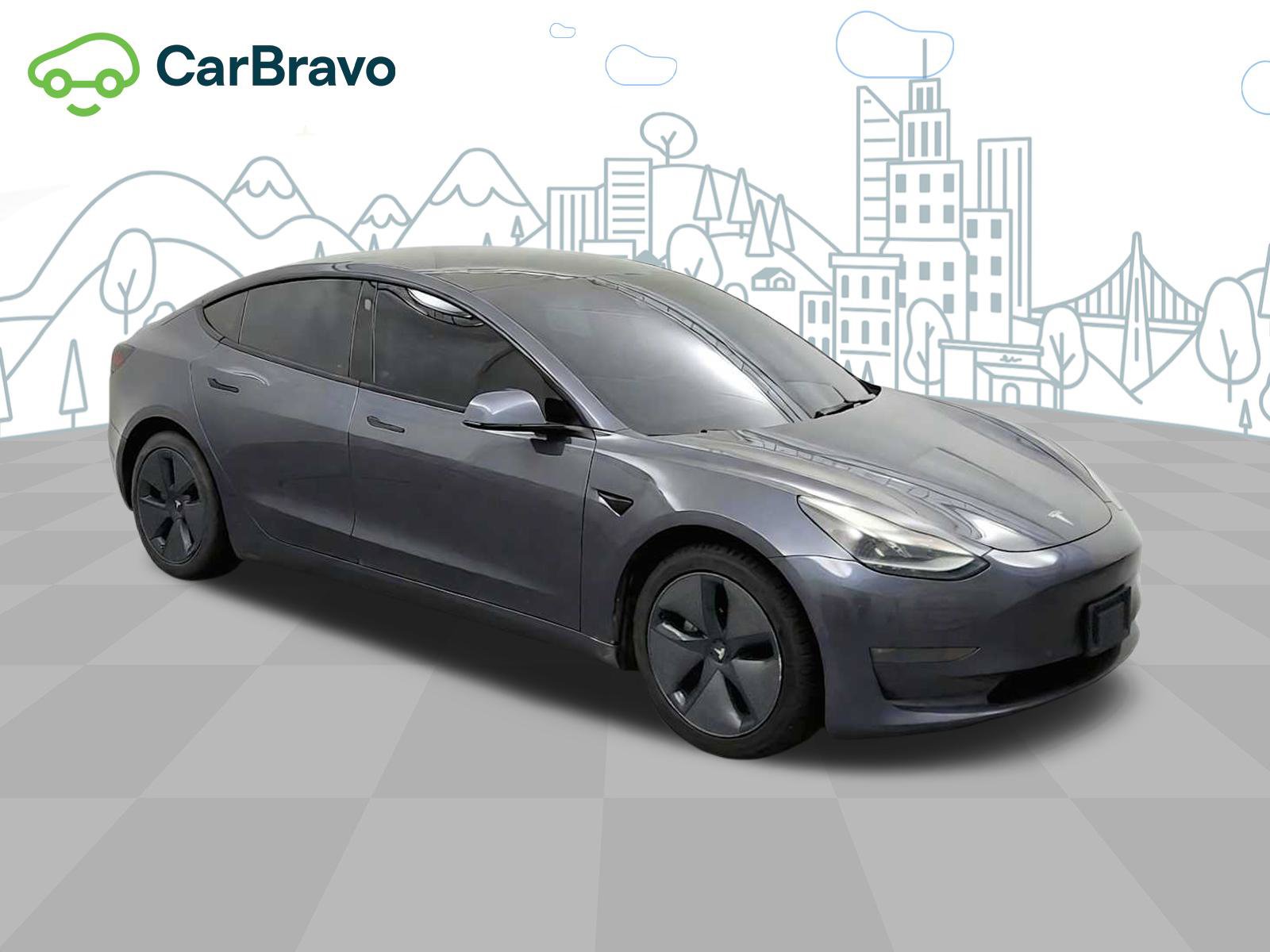 Used 2022 Tesla Model 3 Long Range AWD/4WD image 1
