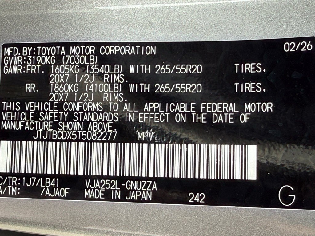 Used 2026 Lexus GX 550 w/ Accessory Package (2T) AWD/4WD image 50
