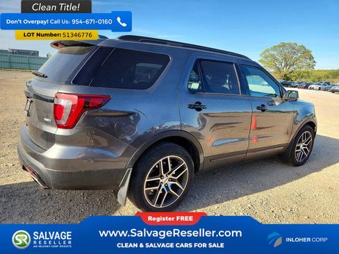 Used 2017 Ford Explorer Sport w/ Equipment Group 401A AWD/4WD image 4