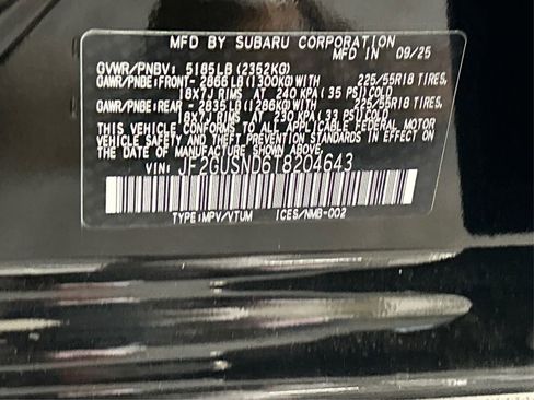 New 2026 Subaru Crosstrek 2.5i Limited w/ Crosstrek Mirror Package AWD/4WD image 17