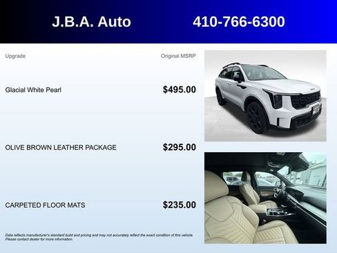 Used 2026 Kia Sorento SX Prestige w/ Olive Brown Leather Package AWD/4WD image 5