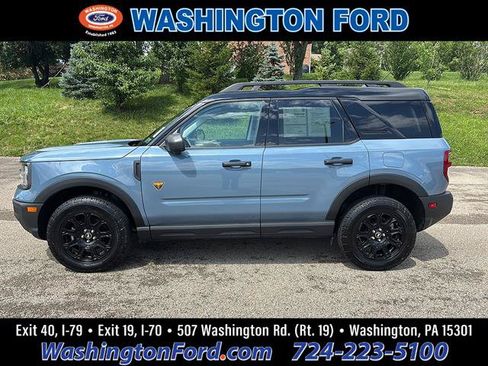 Certified 2025 Ford Bronco Sport Badlands w/ Badlands Tech Package AWD/4WD image 1