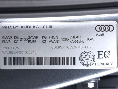 Used 2019 Audi A3 2.0T Premium image 44