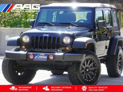 Used 2016 Jeep Wrangler Unlimited Sport w/ Max Tow Package AWD/4WD image 7