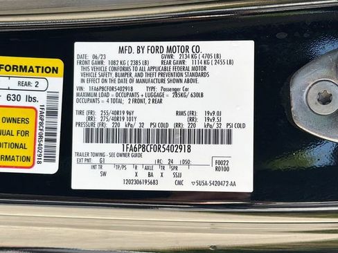 Used 2024 Ford Mustang GT Premium w/ GT Performance Package RWD image 41