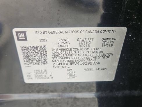 Used 2020 Chevrolet Equinox LT w/ Driver Convenience Package FWD image 30