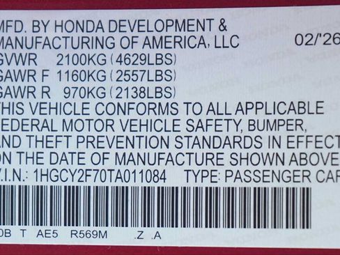 Certified 2026 Honda Accord Sport image 29