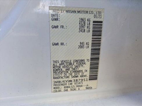 Used 2021 Nissan Altima 2.5 SR image 22