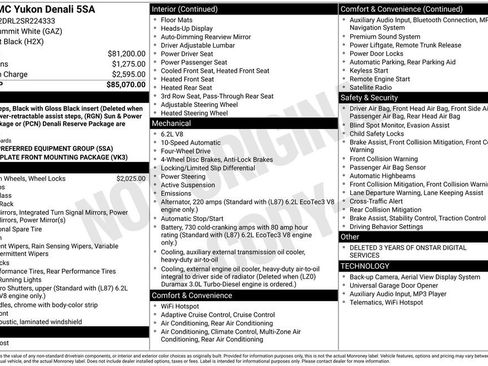 Used 2025 GMC Yukon Denali AWD/4WD image 8