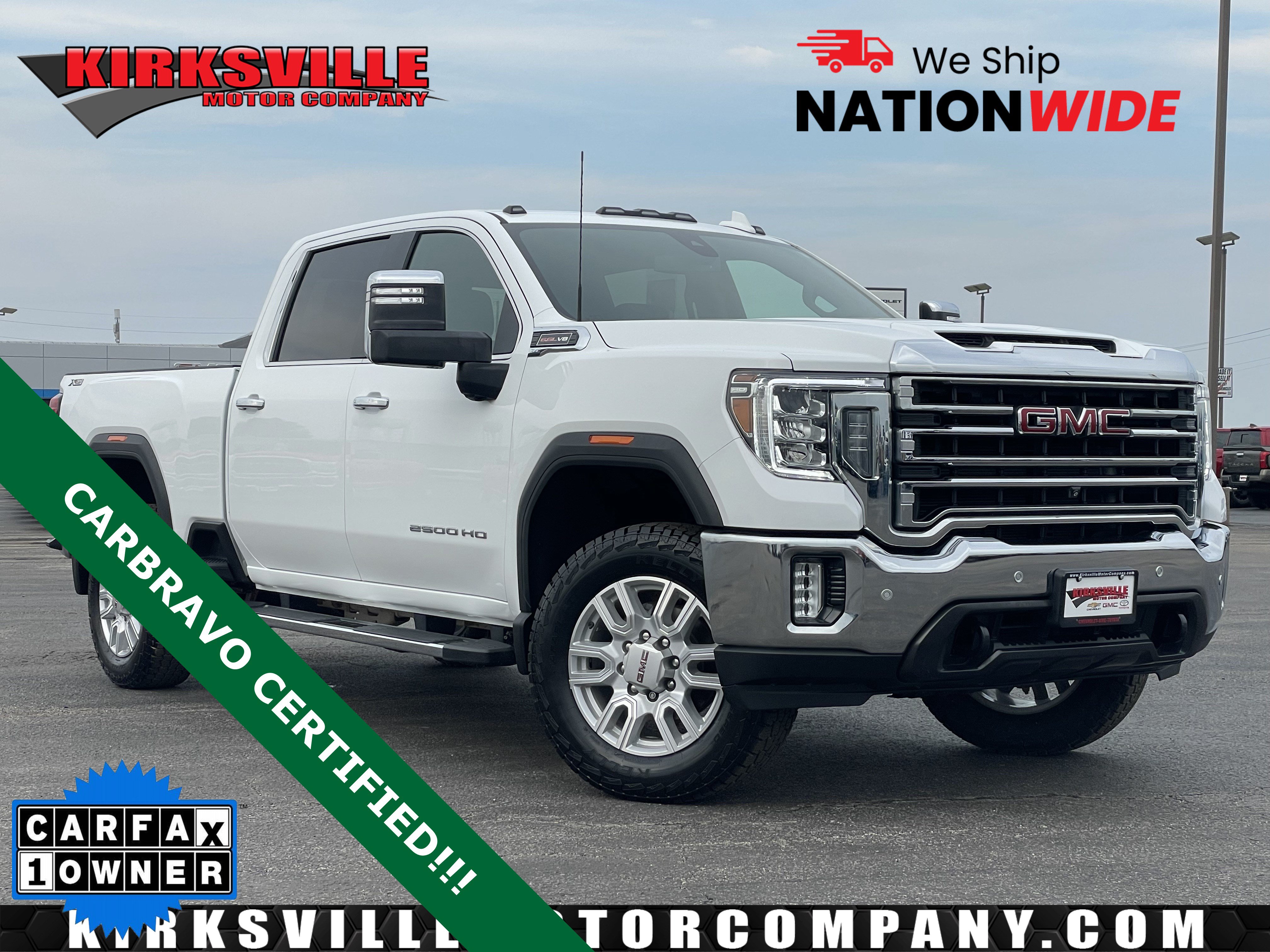 Certified 2021 GMC Sierra 2500 SLT w/ SLT Preferred Package AWD/4WD image 1