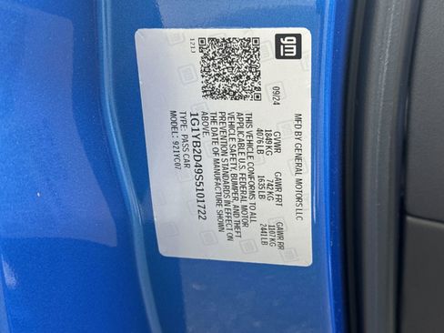 Used 2025 Chevrolet Corvette Stingray Preferred Cpe w/ Z51 Performance Package image 33