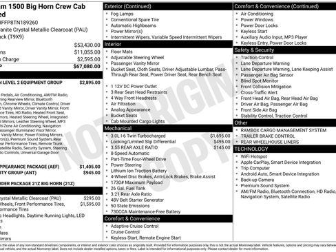 New 2026 RAM 1500 Big Horn image 3