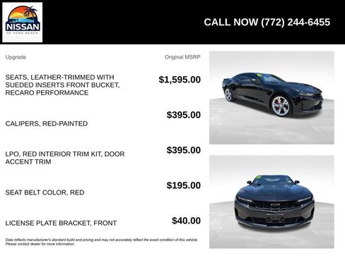 Used 2021 Chevrolet Camaro LT RWD image 6