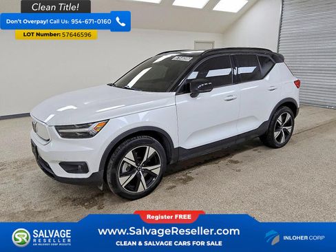 Used 2021 Volvo XC40 P8 Recharge w/ Climate Package AWD/4WD image 1