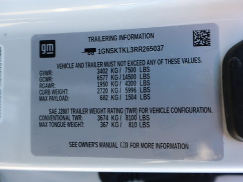 Certified 2024 Chevrolet Tahoe High Country w/ Advanced Technology Package image 47