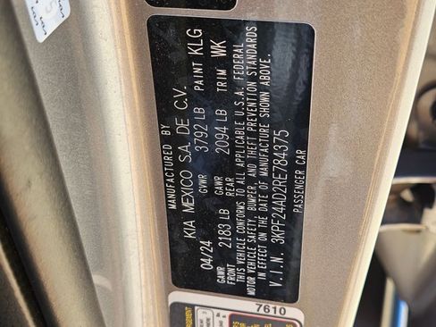Used 2024 Kia Forte LXS FWD image 23