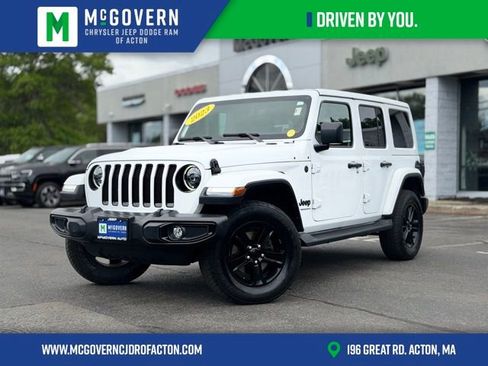 Used 2023 Jeep Wrangler Unlimited Sahara AWD/4WD image 1