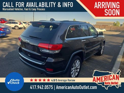 Used 2017 Jeep Grand Cherokee Limited RWD image 5