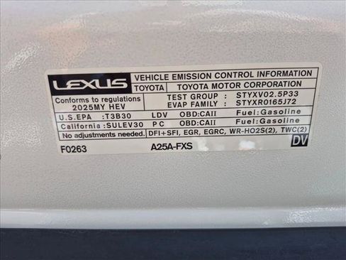 Used 2025 Lexus ES 300h w/ Premium Package FWD image 24