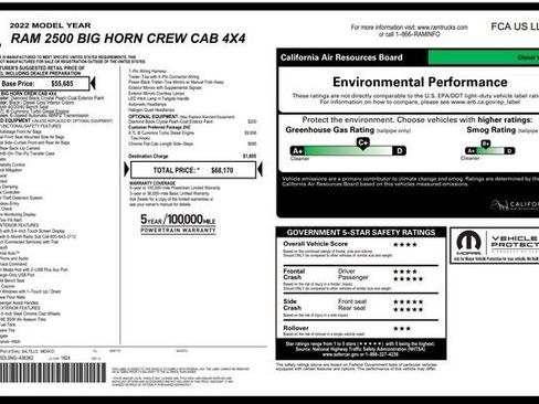 Used 2022 RAM 2500 Big Horn image 52