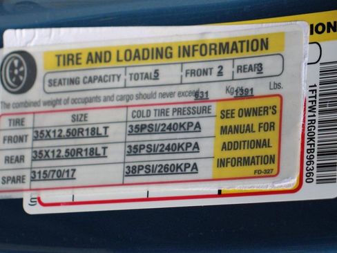 Used 2019 Ford F150 Raptor w/ Equipment Group 802A Luxury image 63