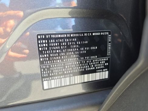 Used 2025 Volkswagen Tiguan S FWD image 39