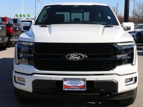 New 2025 Ford F150 Platinum w/ Equipment Group 702A High image 3