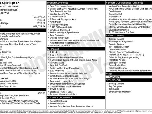 Used 2018 Kia Sportage EX AWD/4WD image 2