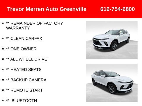 Used 2024 Chevrolet Blazer LT w/ Convenience Package image 7