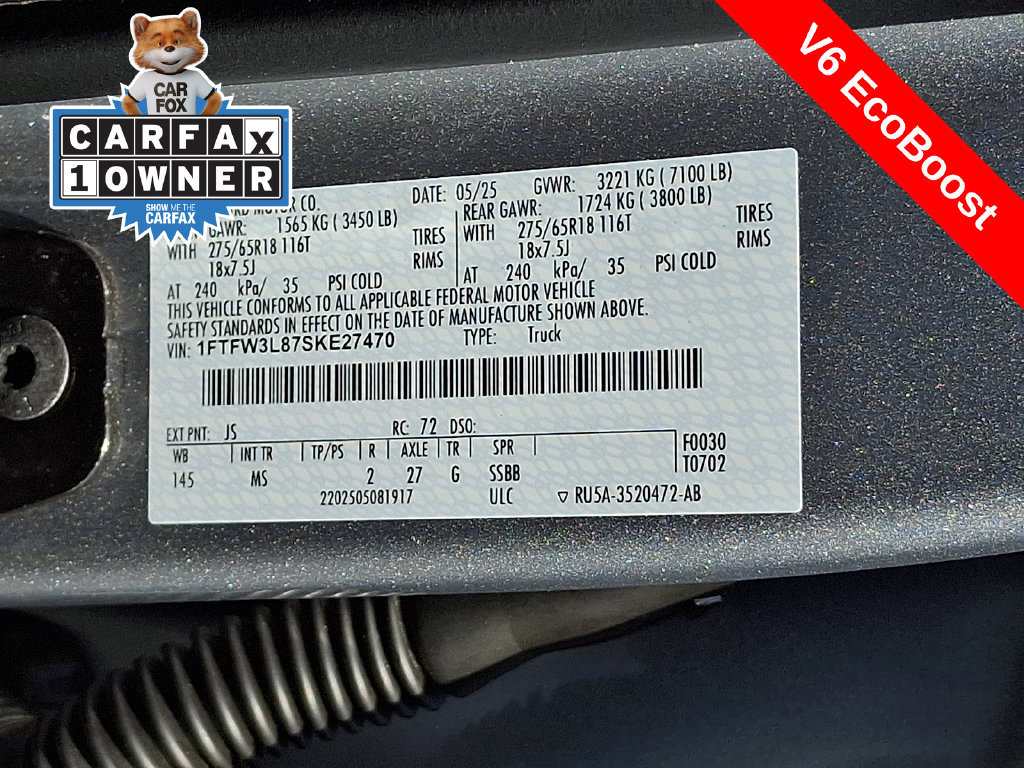 Used 2025 Ford F150 XLT w/ Equipment Group 301A Standard AWD/4WD image 27