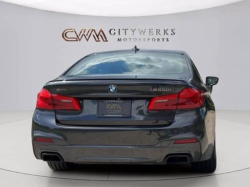Used 2018 BMW M550i xDrive M550i xDrive AWD 4dr Sedan image 4