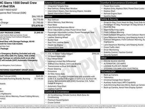 Used 2022 GMC Sierra 1500 Denali w/ Technology Package AWD/4WD image 7