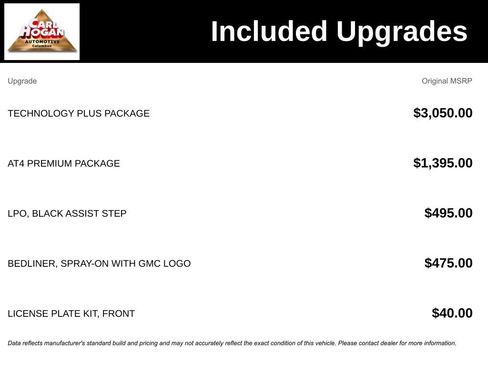 Used 2025 GMC Canyon AT4 w/ Technology Plus Package AWD/4WD image 5