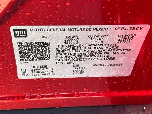 New 2026 Chevrolet Equinox ACTIV AWD/4WD image 23